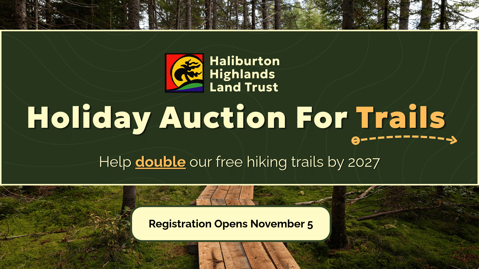2026 Hhlt Auction For Trails Banner D