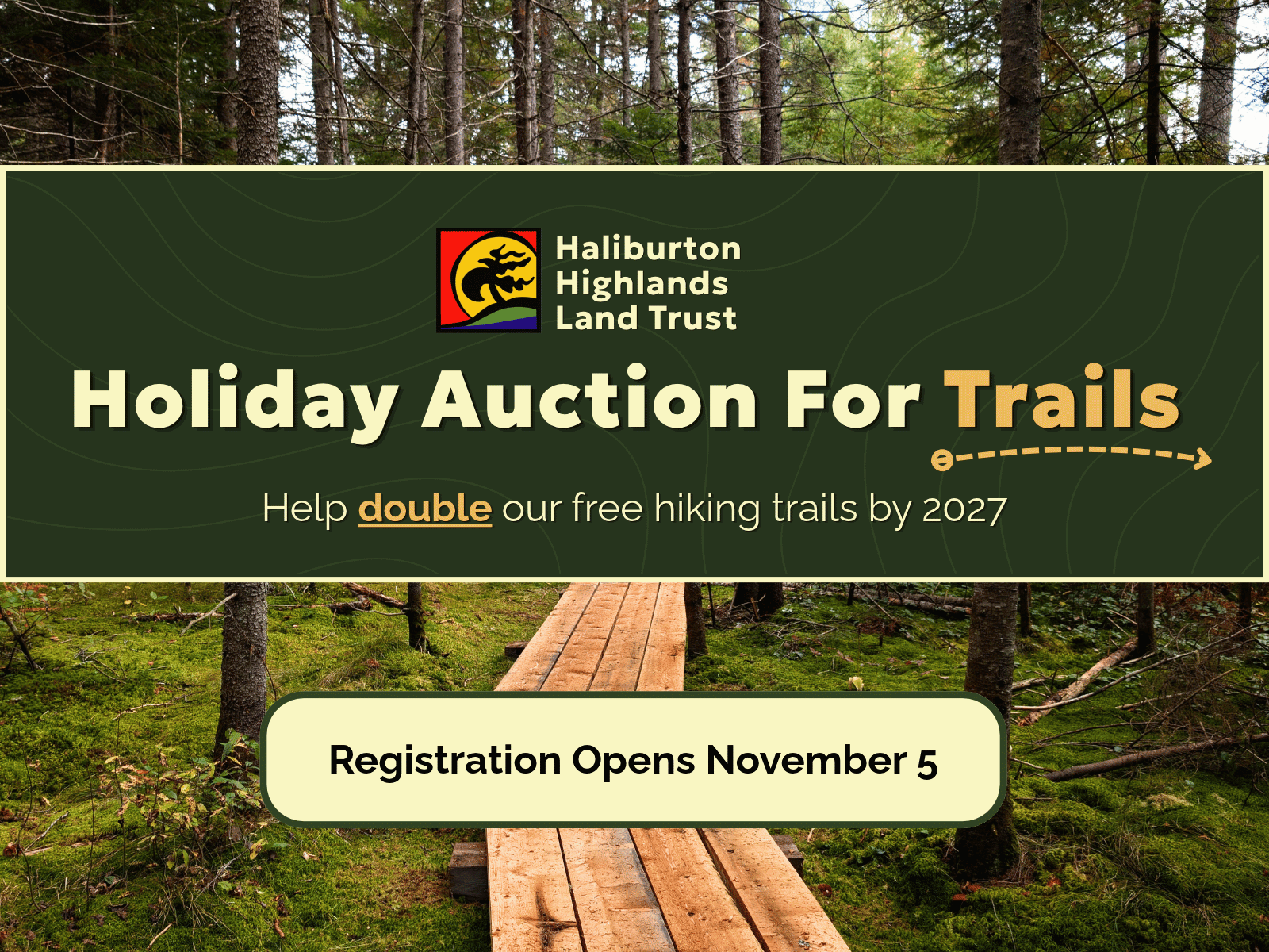 2026 Hhlt Auction For Trails Banner M